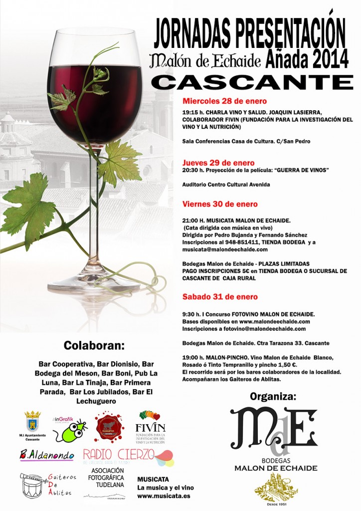 CARTEL PRESENTACIÓN MALON 2014